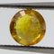 0.91ct Gold Untreated Sapphire